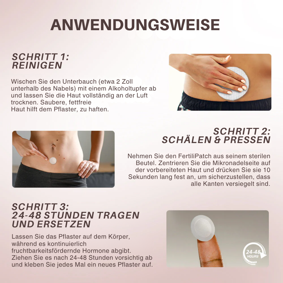 Oveallgo® FertiliPatch Mikronadeln Fruchtbarkeit Verbesserung System