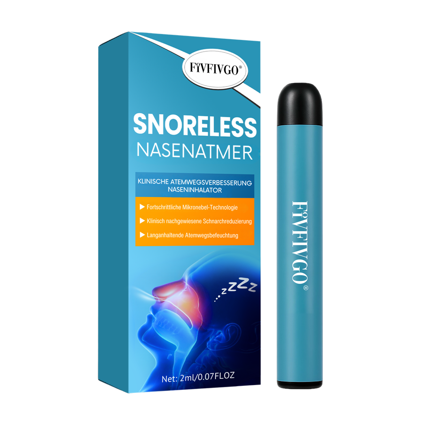 Fivfivgo® SnoreLess Nasenatmer
