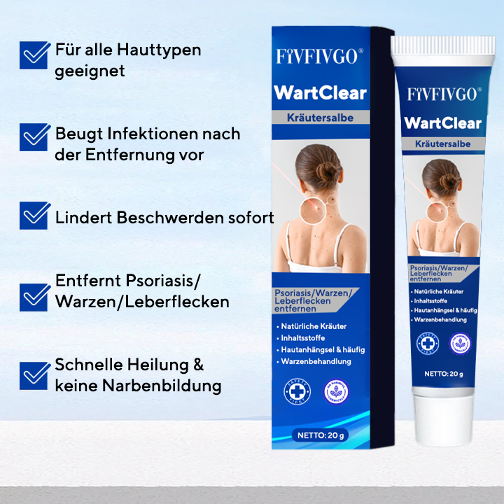 Fivfivgo® WartClear Kräutersalbe