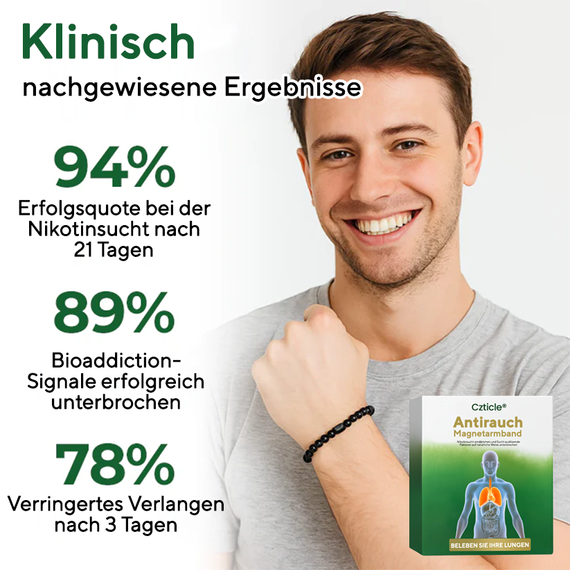 Czticle® Antirauch-Magnetarmband