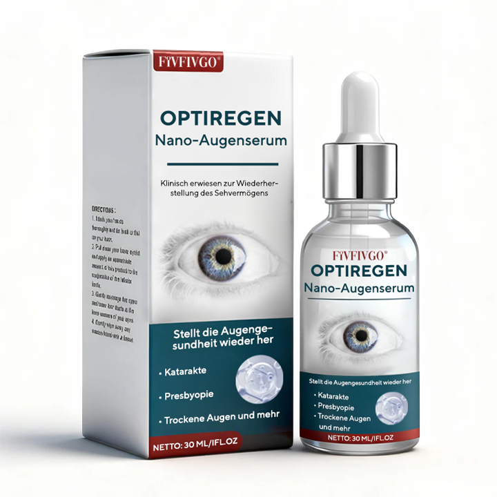 Fivfivgo® OptiRegen Nano-Augenserum 🔥 FDA-zertifiziert (klinisch erwiesen zur Wiederherstellung des Sehvermögens bei Katarakten, Presbyopie, trockenen Augen und mehr 👁️)