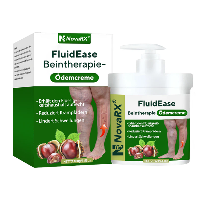 NovaRX® FluidEase Beintherapie-Ödemcreme