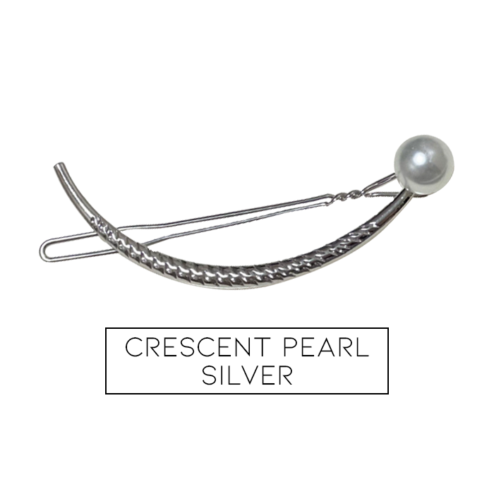 One Line Pearl Hair Clip