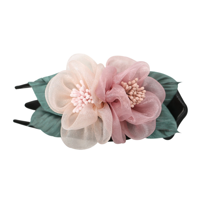 Elegante florale Haarspange 