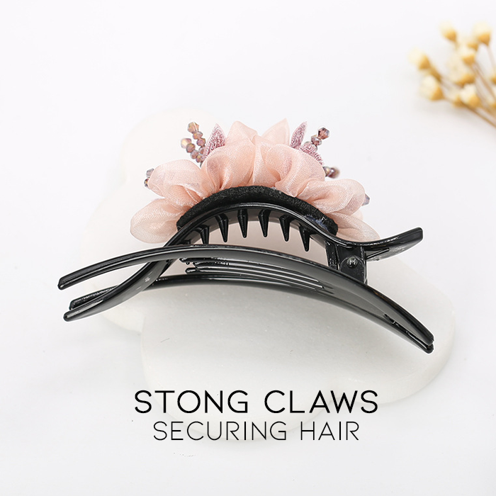 Elegante florale Haarspange 