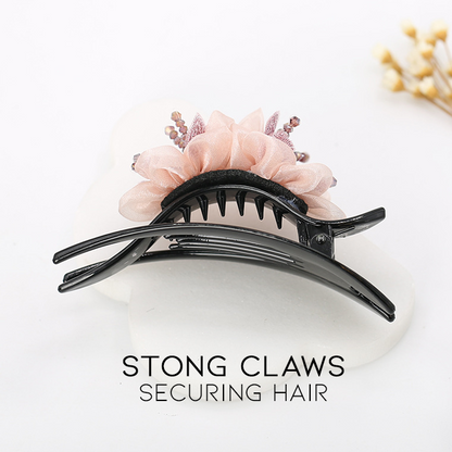 Elegante florale Haarspange 