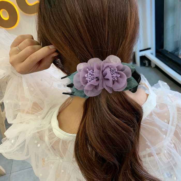 Elegante florale Haarspange 