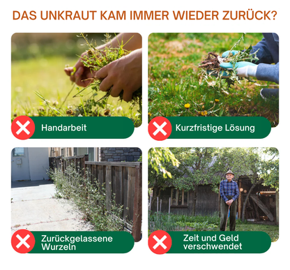 Fivfivgo® 2-in-1 Max Macht Herbizid ⚡️ Sehen Unkraut in 6 Stunden abstirbt