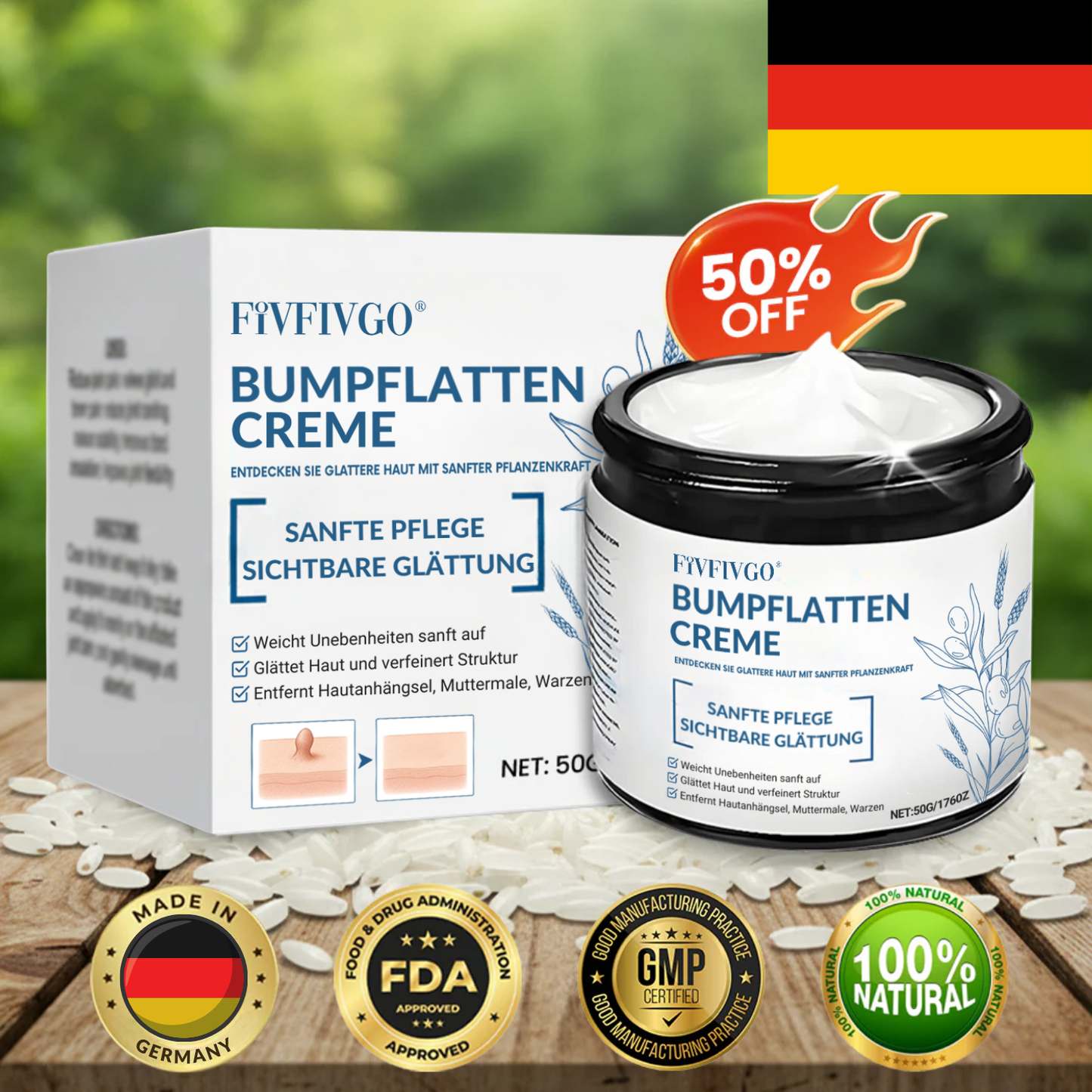 Fivfivgo® BumpFlatten Creme