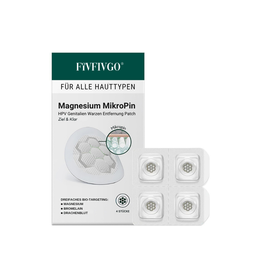 Fivfivgo® Magnesium Mikropin HPV Genitalien Warzen Entfernung Patch