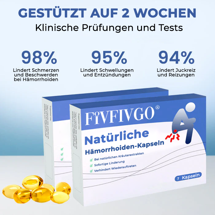 Fivfivgo® Natürliche Hämorrhoiden-Kapseln
