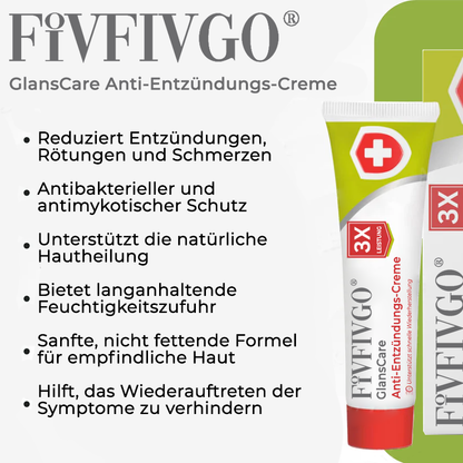Fivfivgo® GlansCare Anti-Entzündungs-Creme