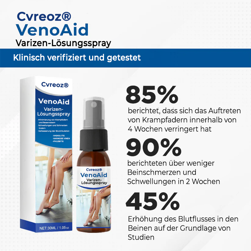 Cvreoz® VenoAid Varizen-Lösungsspray