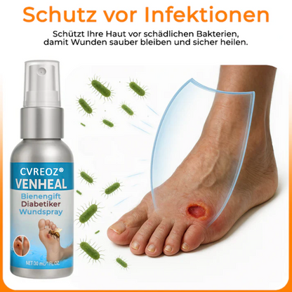 Cvreoz® VenHeal Bienengift Diabetiker-Wundspray