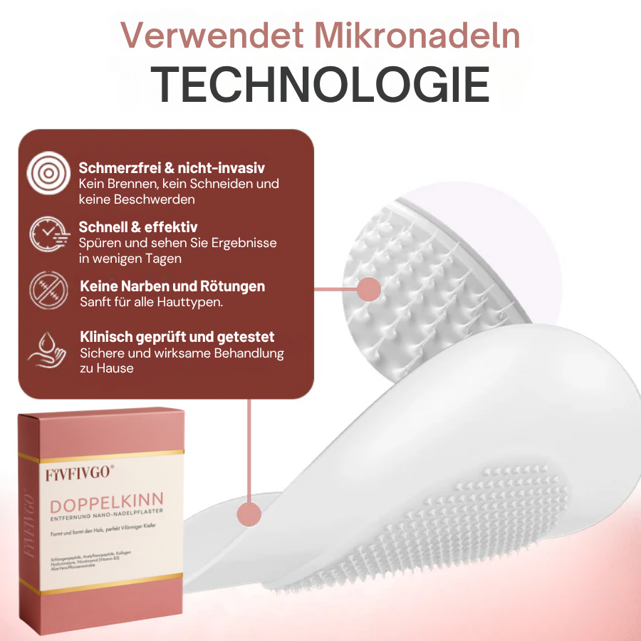 Fivfivgo® Doppelkinn Entfernung Nano-Nadelpflaster