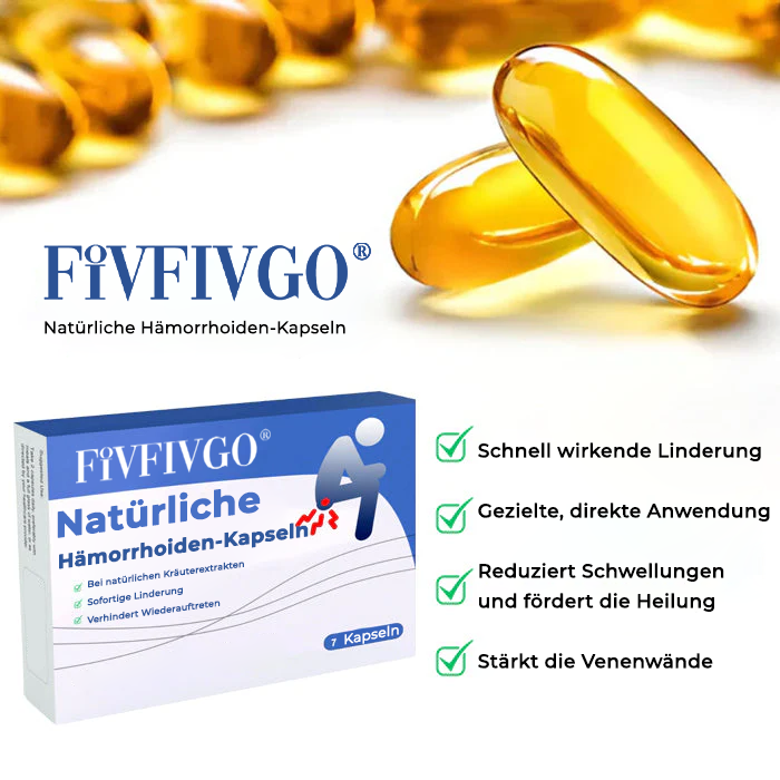 Fivfivgo® Natürliche Hämorrhoiden-Kapseln