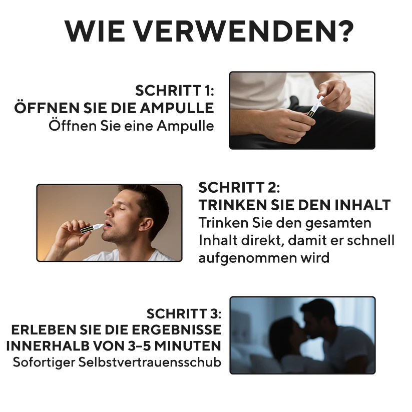 Oveallgo® Maca-Wurzel HARDER Leistungsampullen