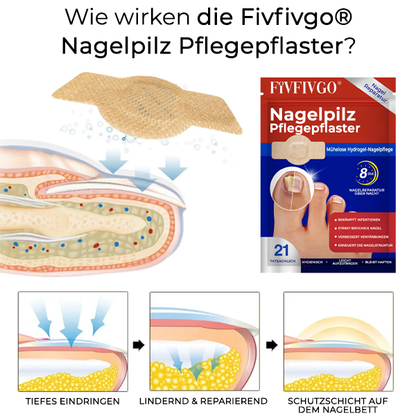 Fivfivgo® Nagelpilz Pflegepflaster