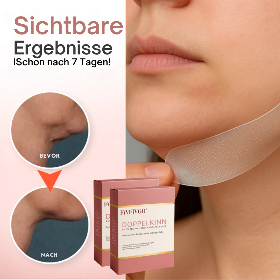 Fivfivgo® Doppelkinn Entfernung Nano-Nadelpflaster