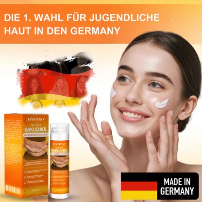 Fivfivgo® Nectéva Bakuchiol Haut Wiederherstellen Creme (Anti-Aging, feuchtigkeitsspendend, hautstraffend & liftend)