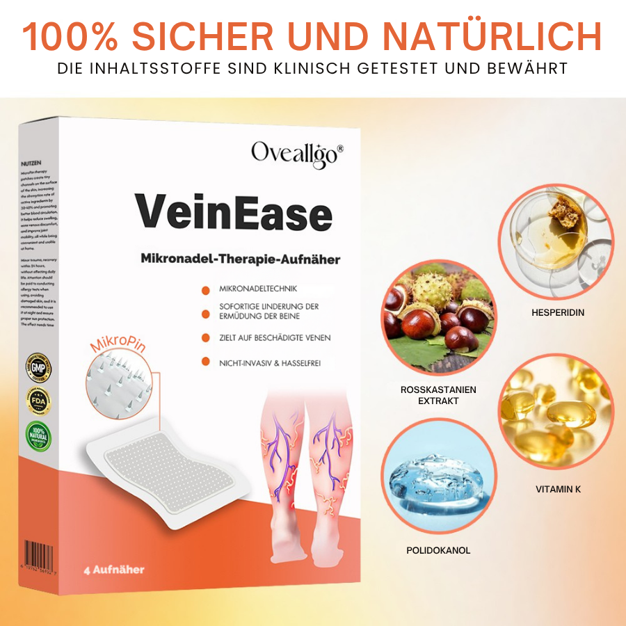 Oveallgo® VeinEase Mikronadel-Therapie-Aufnäher