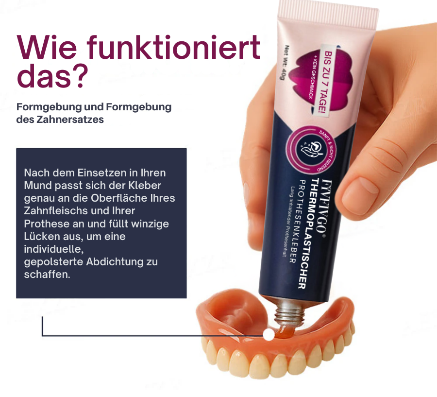 Fivfivgo® Thermoplastischer Prothesenkleber