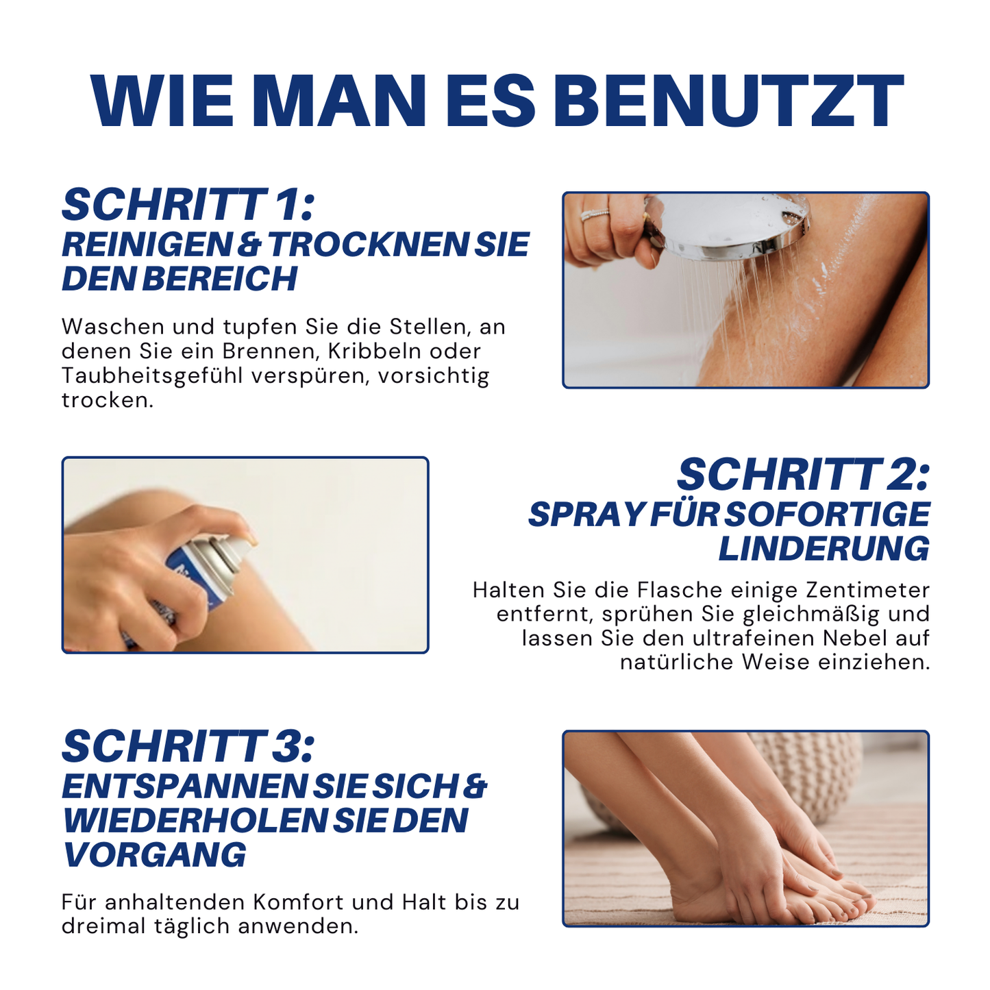 NovaRX® BetäubenWeg CooleLindern Neuropathie-Spray