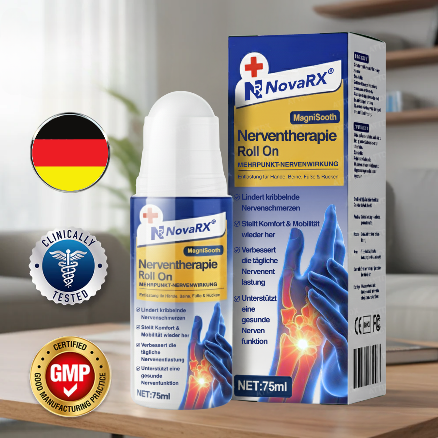NovaRX® MagniSooth Nerventherapie Roll-On