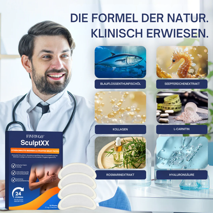 Fivfivgo® SculptXX Gynäkomastie Brennen & Straffen Brust Patch