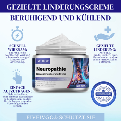Fivfivgo® Neuropathie Nerven Erleichterung Creme