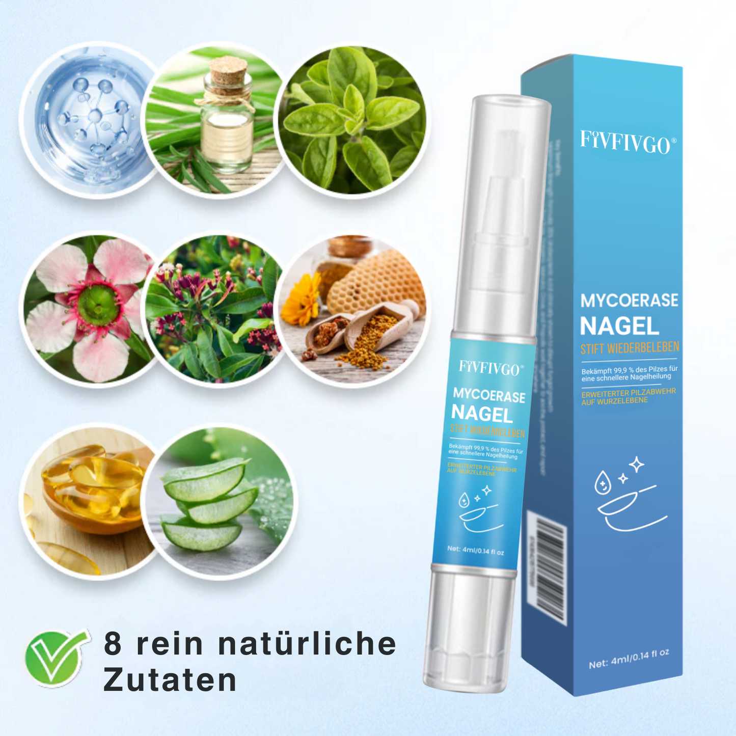 Fivfivgo® MycoErase Nagel Stift Wiederbeleben