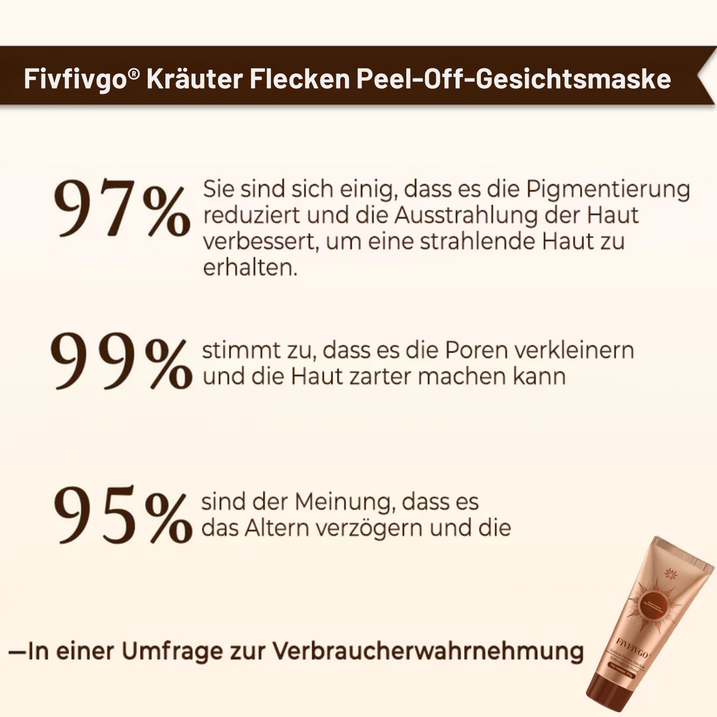 Fivfivgo® Kräuter Flecken Peel-Off-Gesichtsmaske