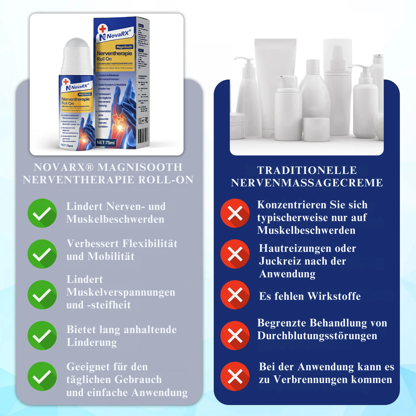 NovaRX® MagniSooth Nerventherapie Roll-On