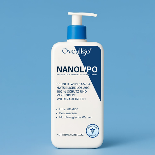 Oveallgo® NanoLipo HPV Genital Warzen Radiergummi Creme