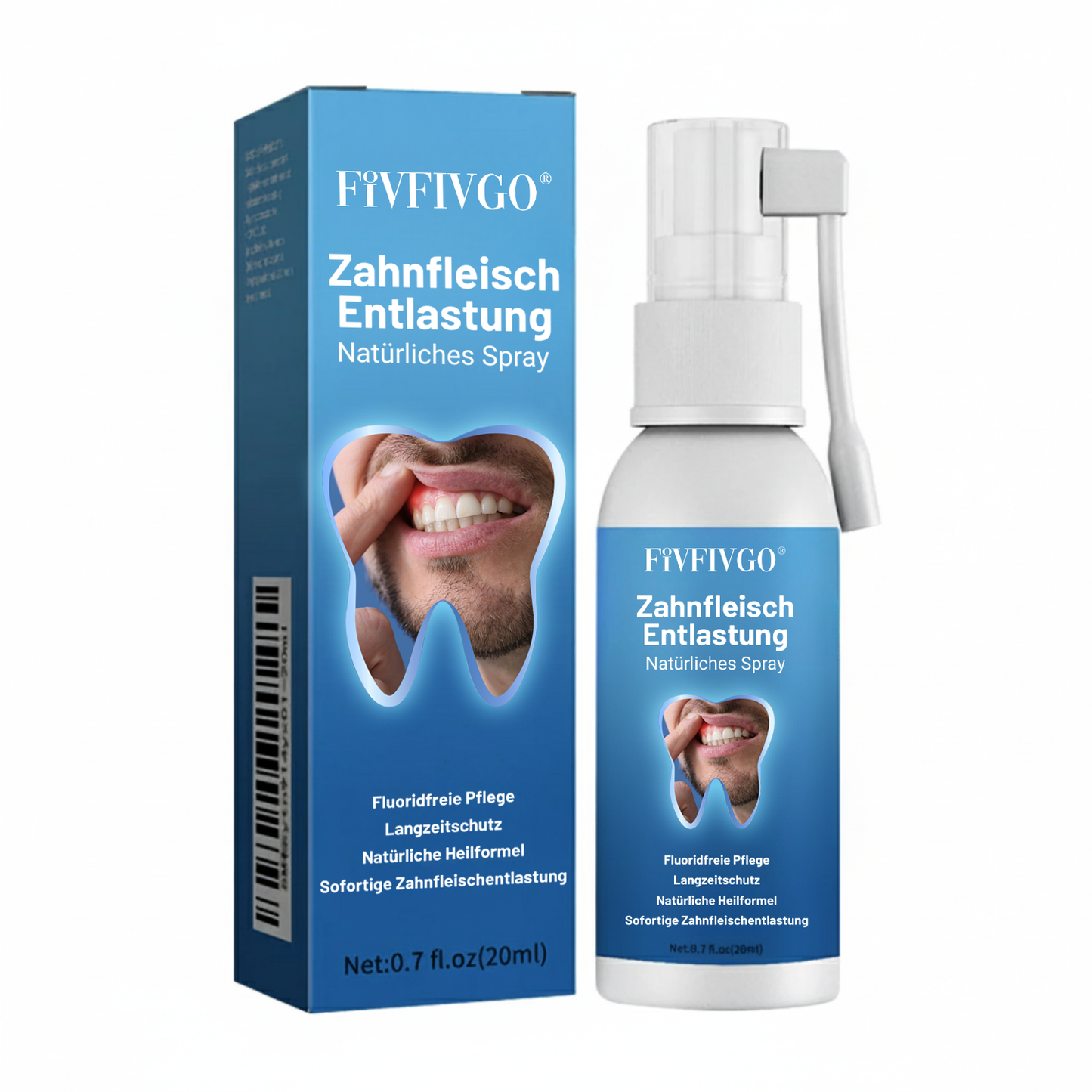 Fivfivgo® ZahnfleischEntlastung Natürliches Spray