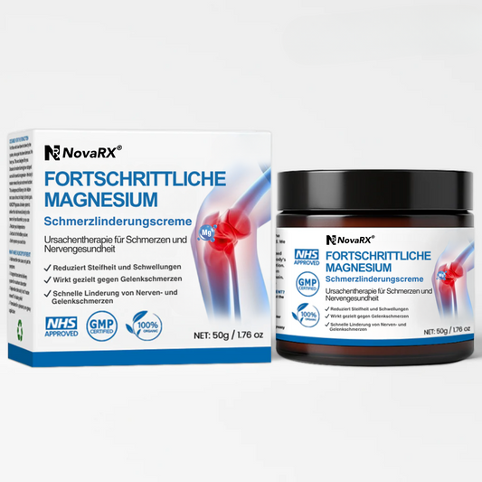 NovaRX® Fortschrittliche Magnesium-Schmerzlinderungscreme