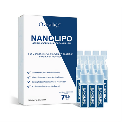 Oveallgo® Nanolipo Genital Warzen Klinische Ampullen