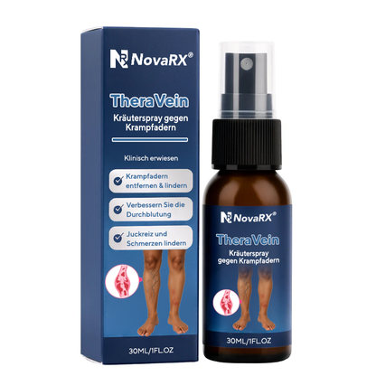 NovaRX® TheraVein Kräuterspray gegen Krampfadern