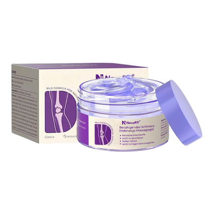 NovaRX® Gel zur Linderung von Arthritis-Schmerzen mit Kurkuma und Emu-Öl