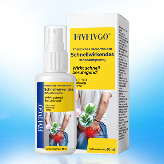 Fivfivgo® Pflanzliches Hämorrhoiden Schnellwirkendes Behandlungsspray