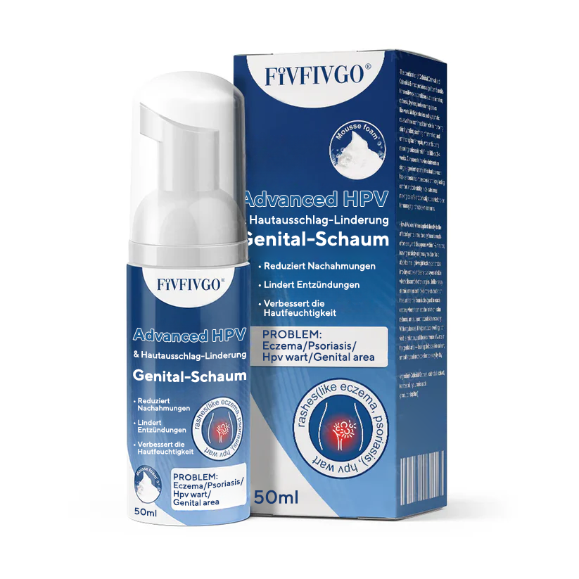 Fivfivgo® Advanced HPV & Hautausschlag-Linderung Genital-Schaum