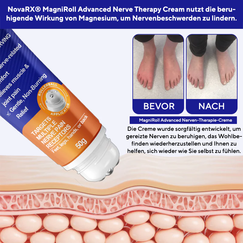 NovaRX® MagniRoll Advanced Nerven-Therapie-creme