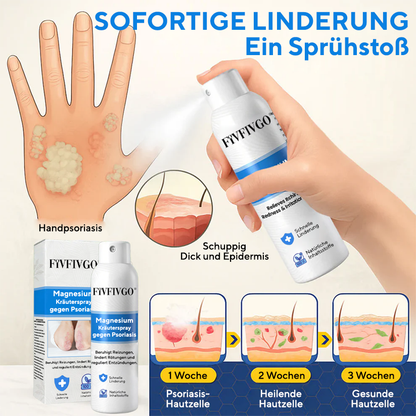 Fivfivgo® Magnesium-Kräuterspray gegen Psoriasis
