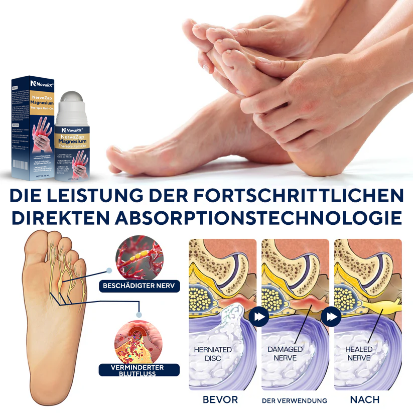 NovaRX® NerveZap Magnesium-Therapie Roll-On