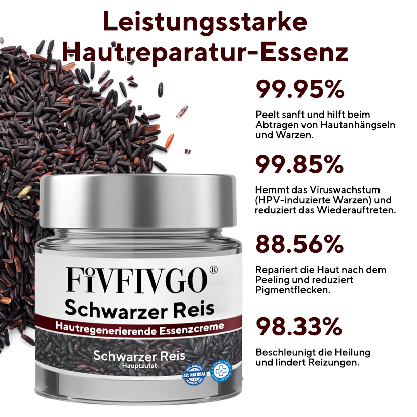 Fivfivgo® Schwarzer Reis Hautregenerierende Essenzcreme