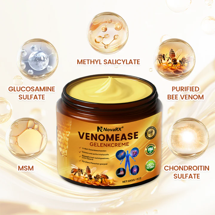 NovaRX® VenomEase Gelenkcreme