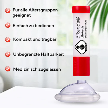 Bikenda® LifeAegis Erstickungsschutz