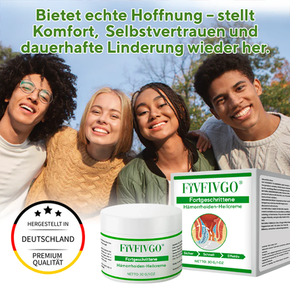Fivfivgo® Fortgeschrittene Hämorrhoiden-Heilcreme