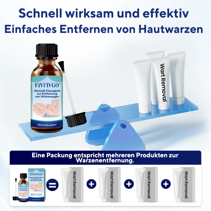 Fivfivgo® WartLift Flüssigkeit zur Entfernung von Hühneraugen