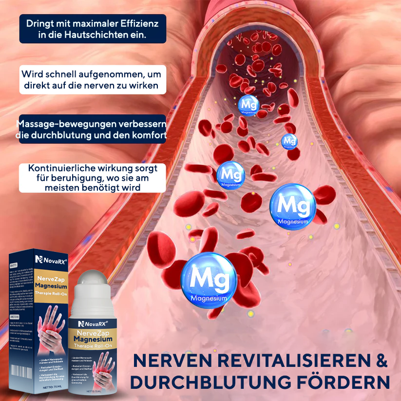 NovaRX® NerveZap Magnesium-Therapie Roll-On